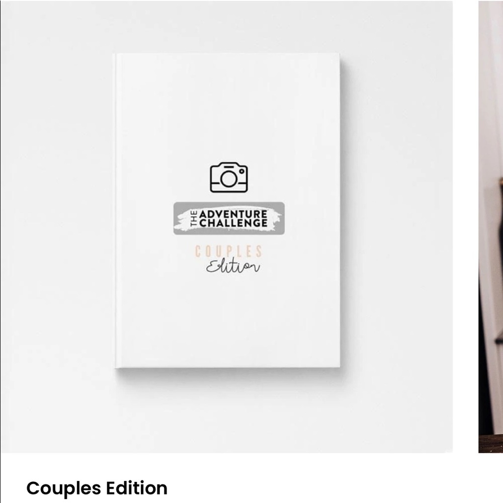 The couples challenge adventure book